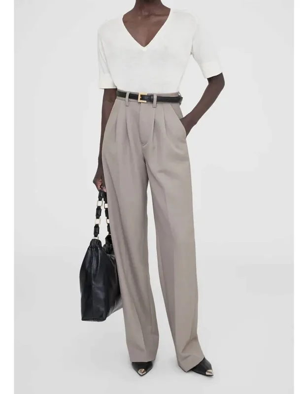 Carrie Wide-leg Trousers