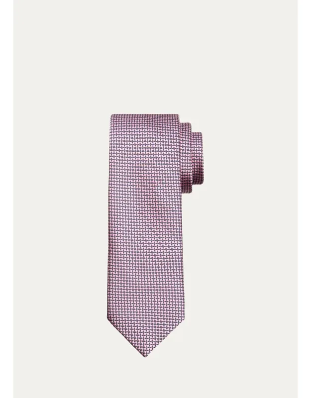 Micro-woven Silk Jacquard Tie
