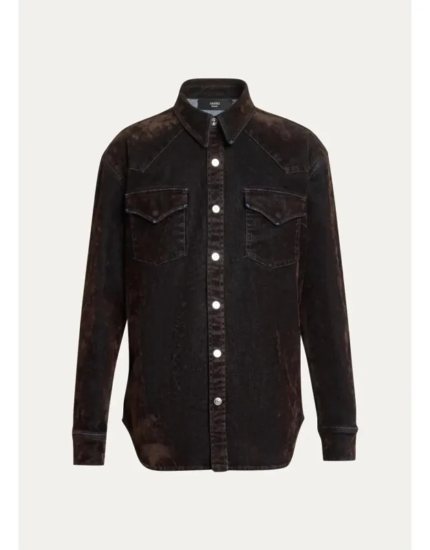 Flock Denim Western Shirt