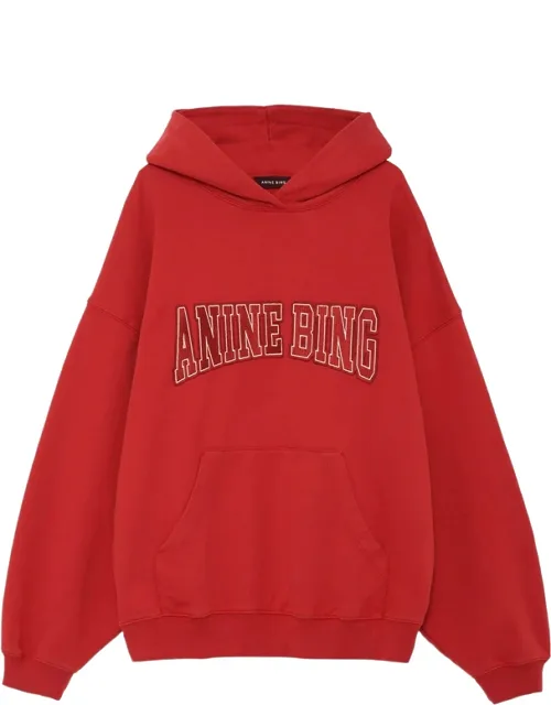 Harvey Logo-embroidered Hoodie