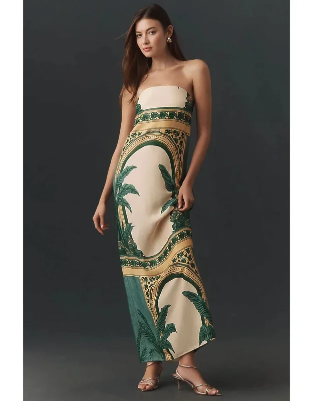 Cape Maxi Dress