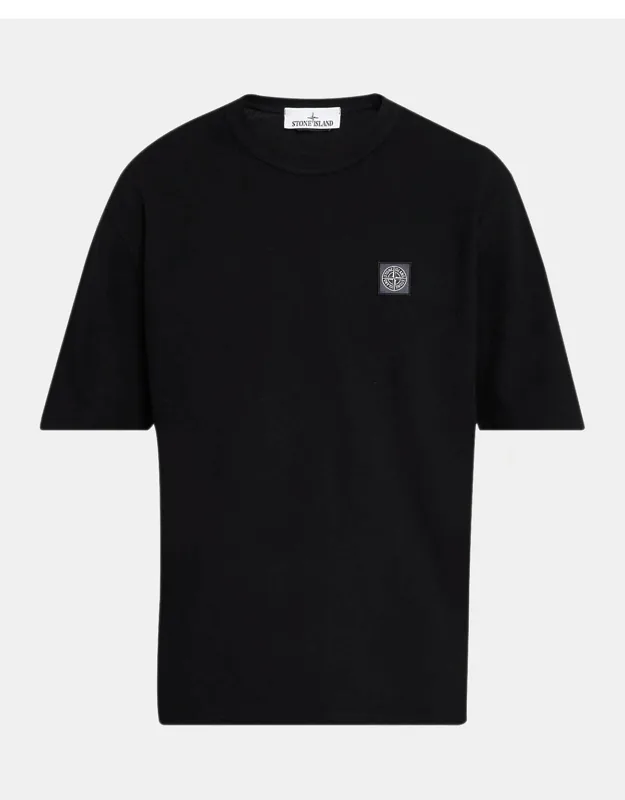 Cotton Compass Label Crewneck T-shirt