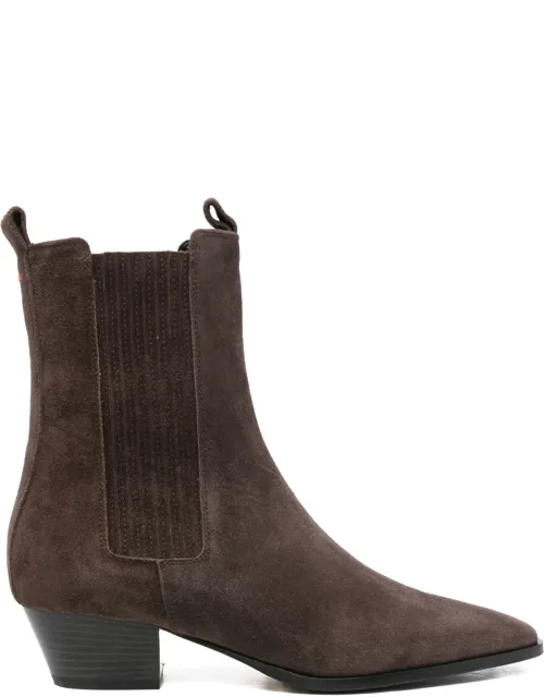 40mm Agata Pointed-toe Boots