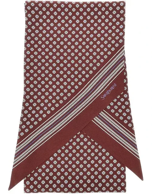 Silk Twill Lavalliere Scarf