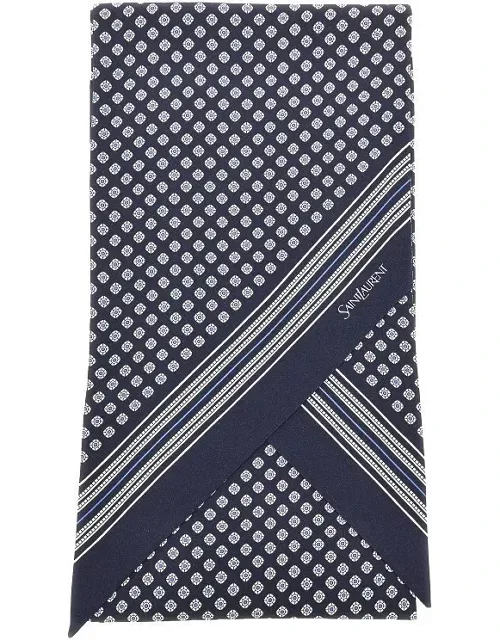 Silk Twill Lavalliere Scarf