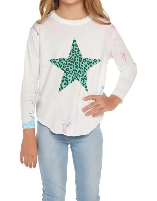 Leopard Star Tee