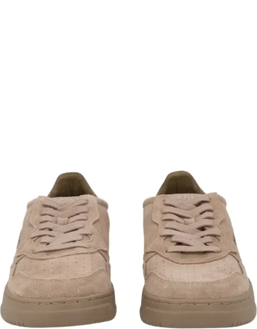 Low-top Suede Leather Sneakers