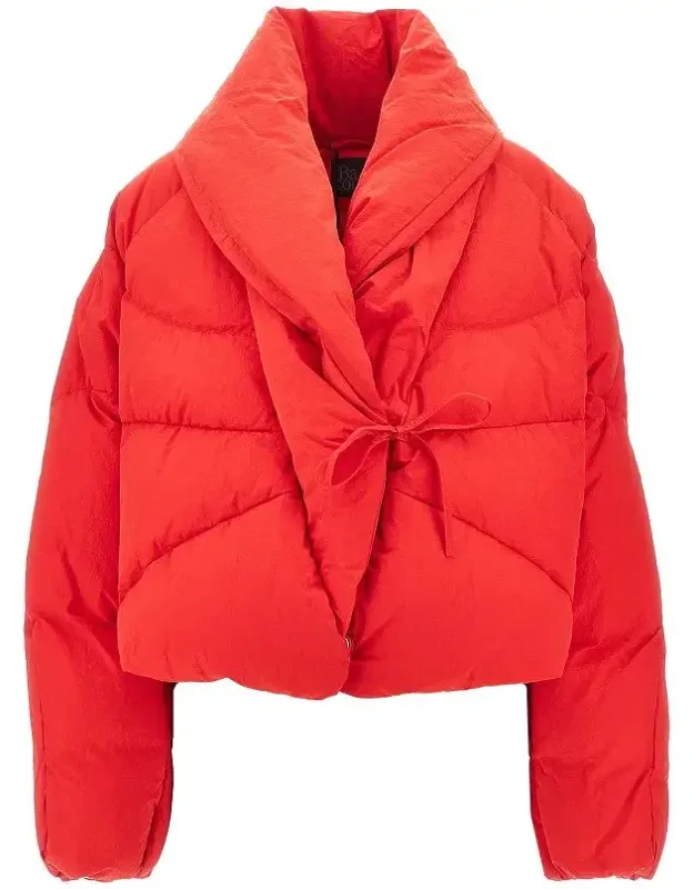 Soft Vault Crop Down Jacket