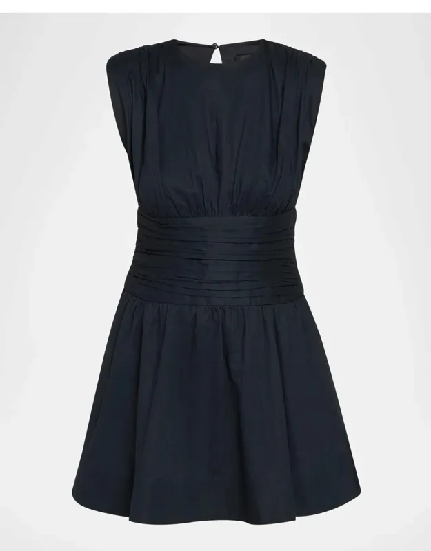 Eloise Sleeveless Ruched Mini Dress