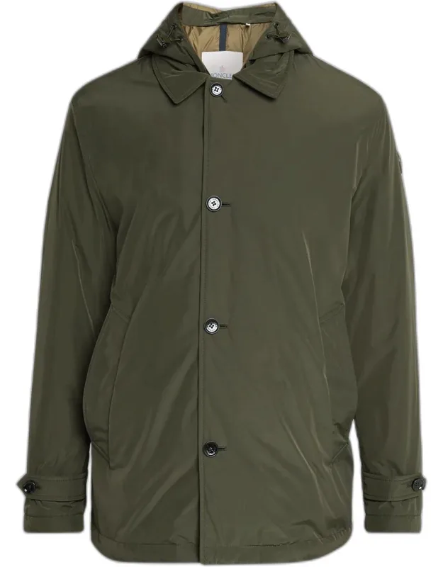 Evrine Short Hooded Down Parka