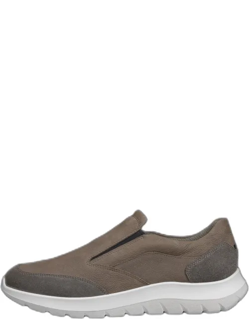 City Stride Nubuck Slip-on Sneakers