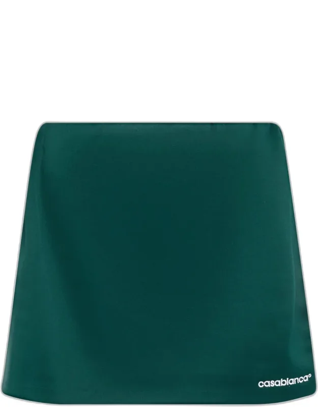 Side-stripe Mini Skirt