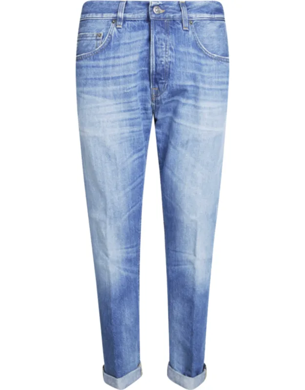 Light Blue Five-pocket Jeans