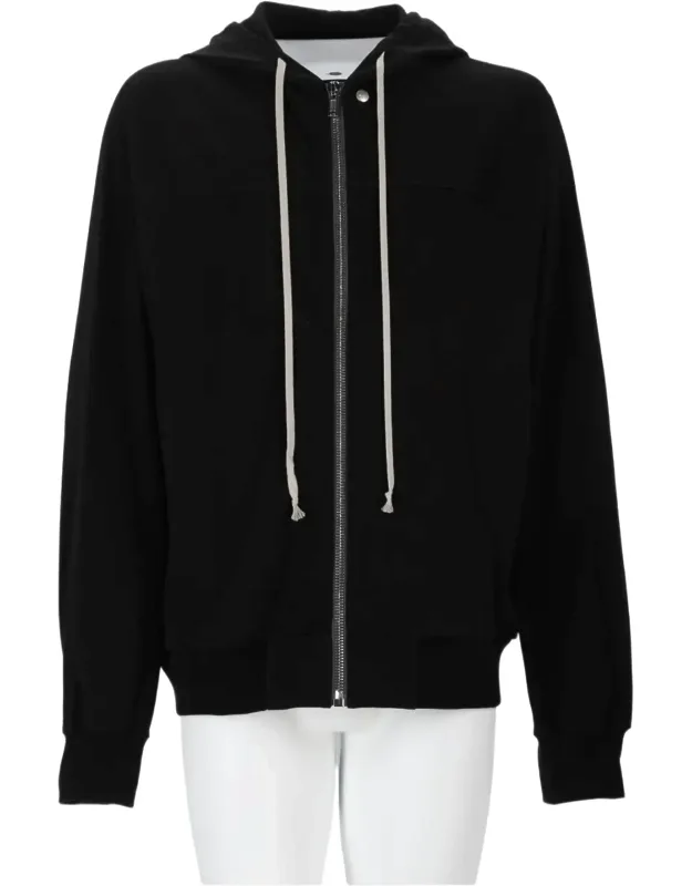 Windbreaker Zip-up Cotton Hoodie