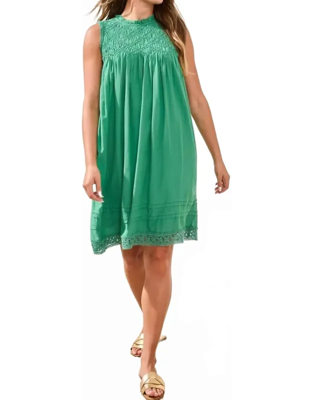 Smocked Flowy Sleeveless Dress
