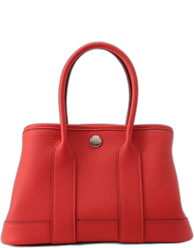Garden Party 23 Leather Top Handle Bag