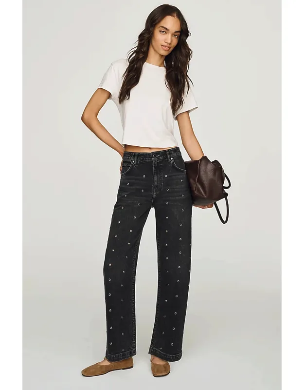 Hattie High-rise Barrel Jeans