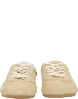 Low-profile Suede Leather Sneakers