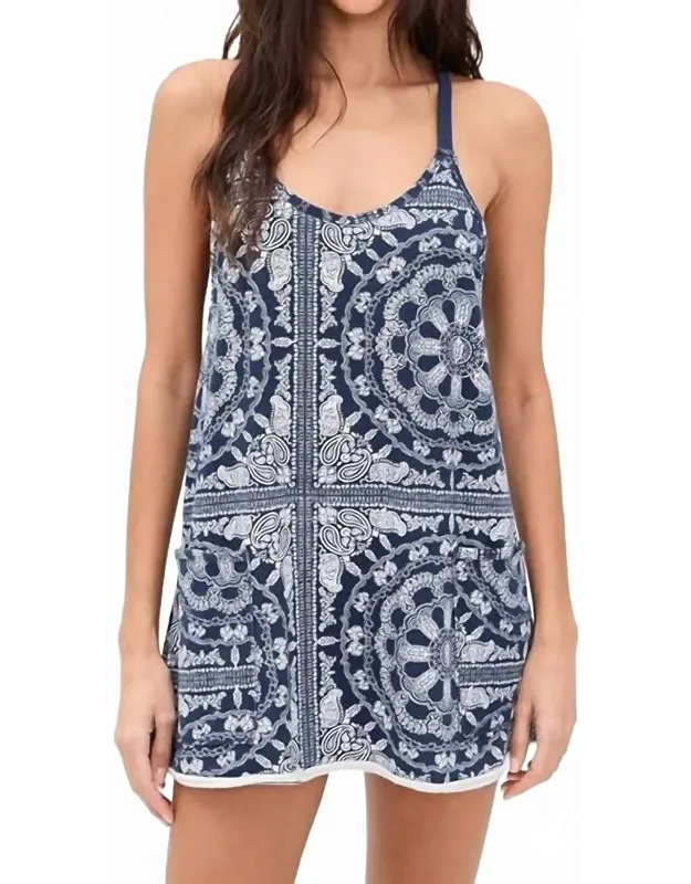 Printed Hot Shot Mini Dress