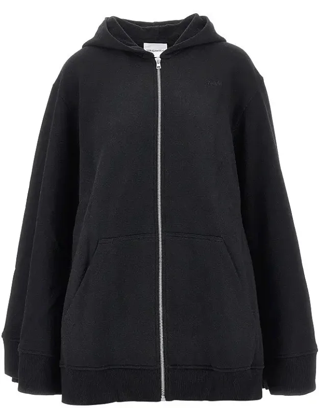 Full-zip Cape Hoodie