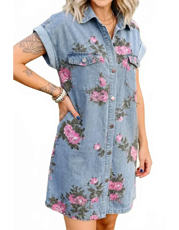 Floral Shift Dress