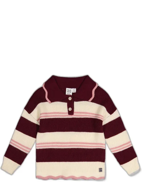 Scalloped Collar Sweater