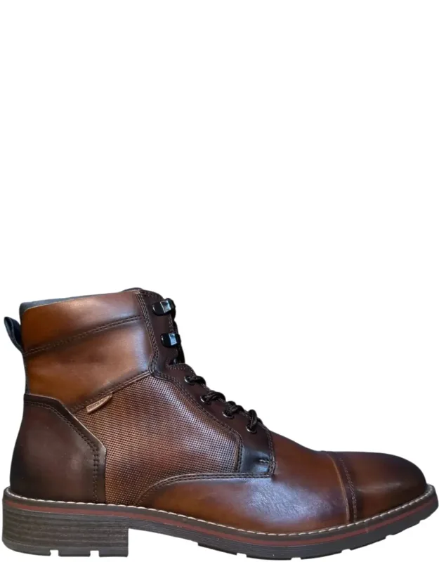 York Lace-up Ankle Boots