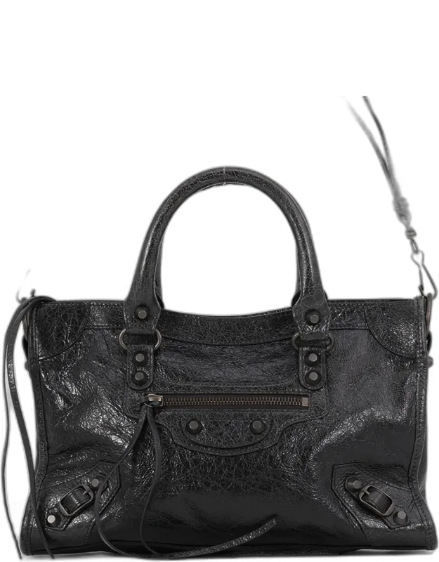 Le City Small Leather Top Handle Bag