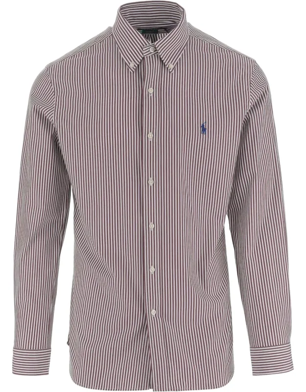 Striped Stretch Cotton Shirt