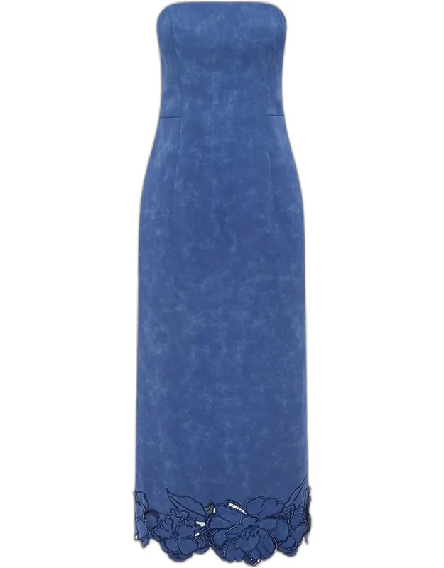 Rayna Strapless Midi Dress