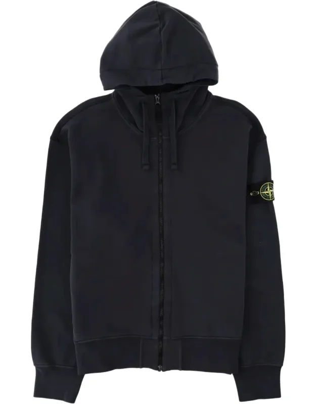 Patch Logo Zip-up Hoodie