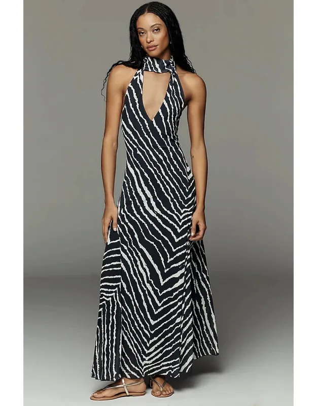 Halter Midi Dress
