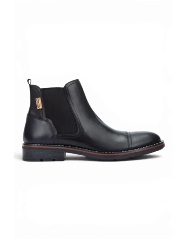 Leather Zip Chelsea Ankle Boots