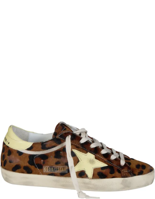 Super-star Horsy Upper Toe Tongue Nappa Star Sneakers