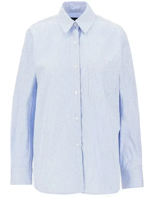 Striped Poplin Shirt