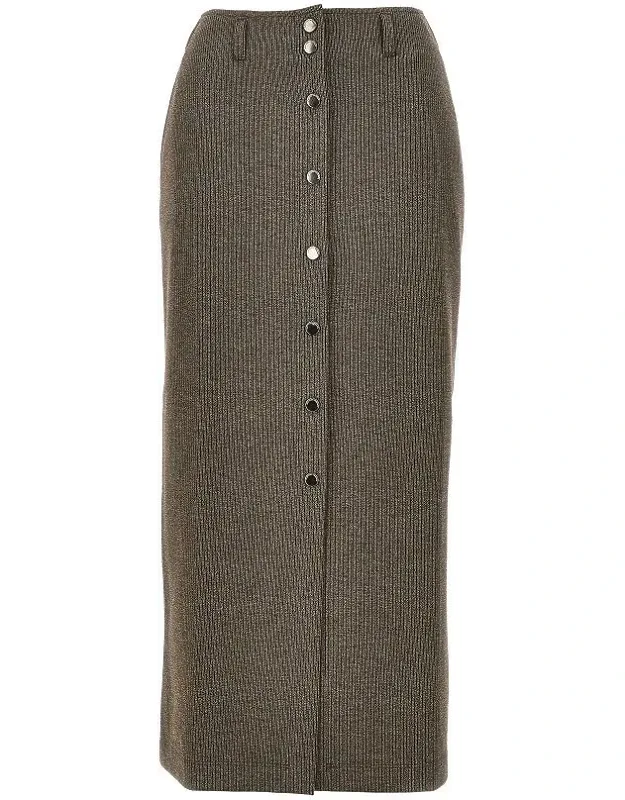 Knitted Midi Skirt