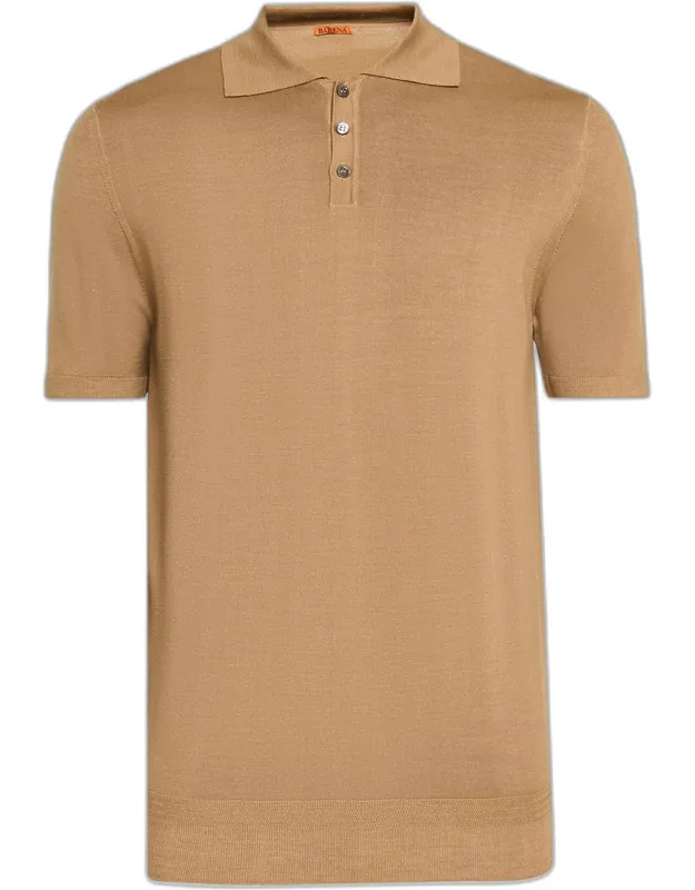 Merino Wool Polo Shirt