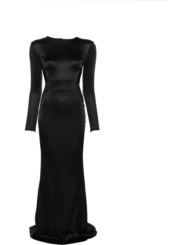 Cut-out Backless Maxi Dress