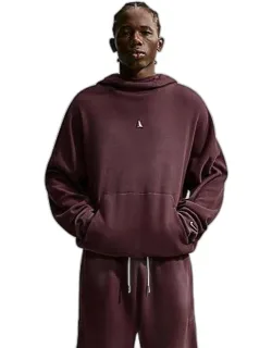 Waffle Knit Pullover Basketball Hoodie