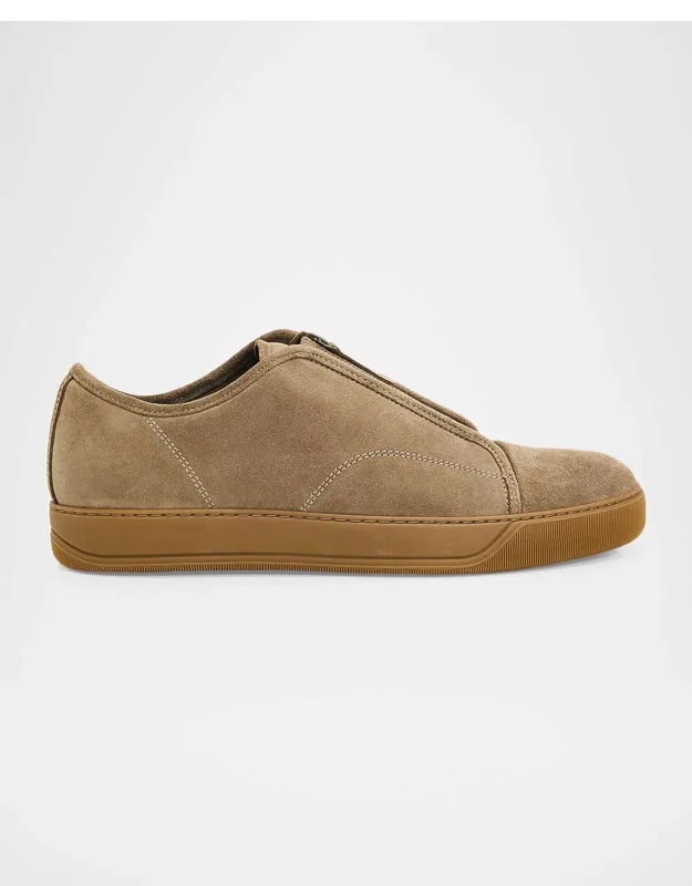 Dbb1 Suede Zip-up Sneakers