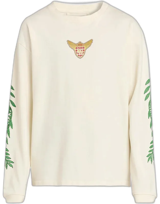 Tripoli Wreath Graphic Long-sleeve T-shirt