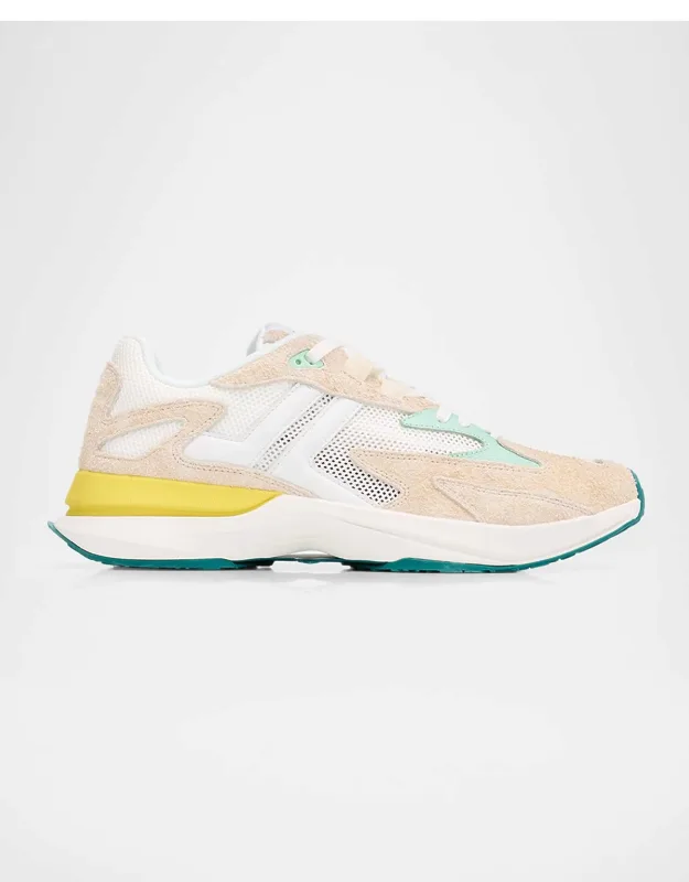 Jla Mesh And Leather Runner Sneakers