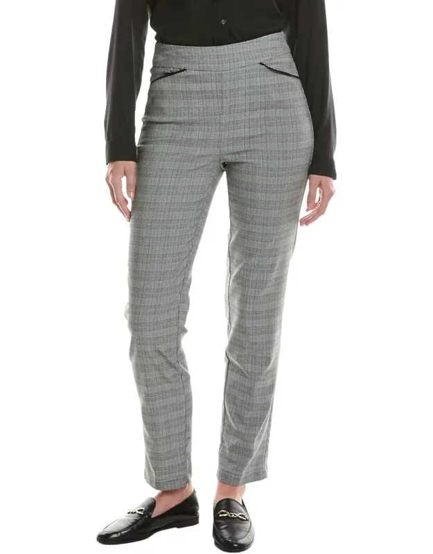 Piping Detailed Straight-leg Full-length Jeans