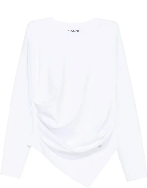 Crew Neck Long-sleeve Top