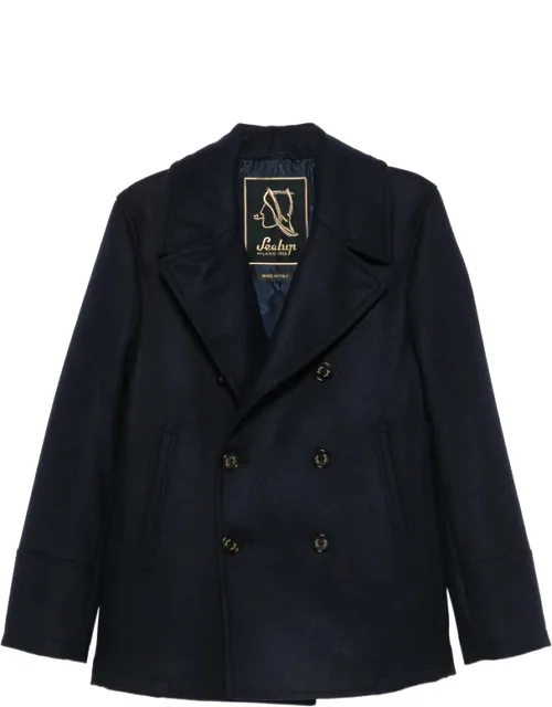 Double-breasted Button-down Jacket