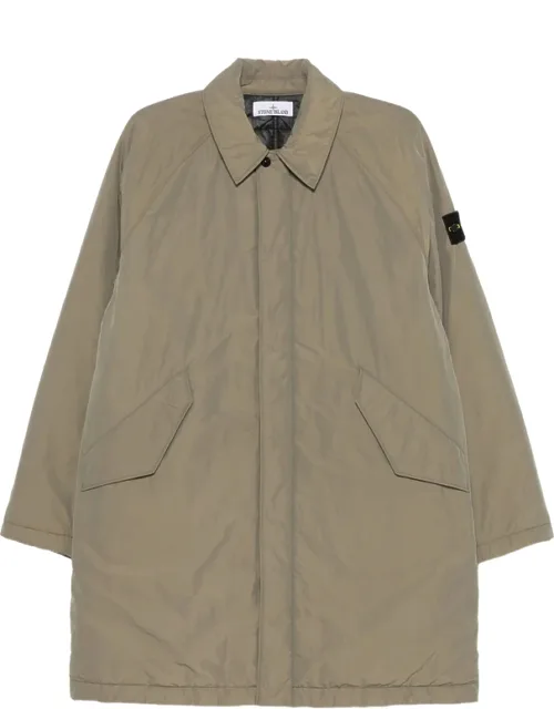 Logo-patch Raglan-sleeve Coat