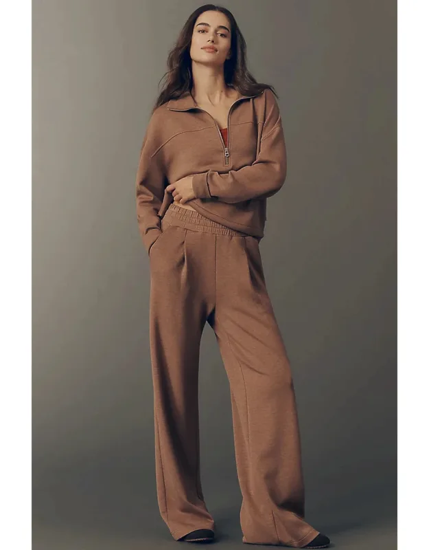 Wide-leg Pull-on Pants