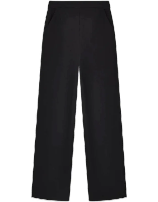 Straight-leg Stretch Cady Pants