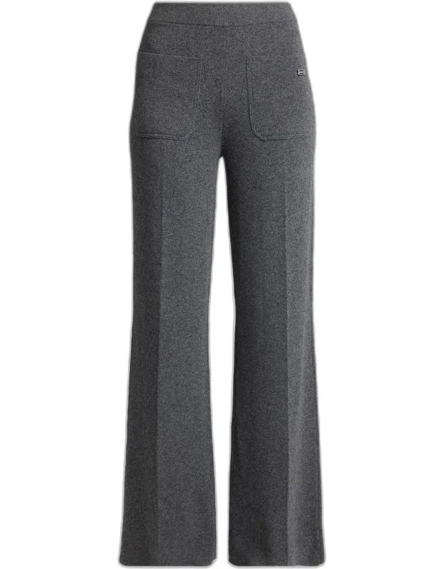 Wool-blend Pants