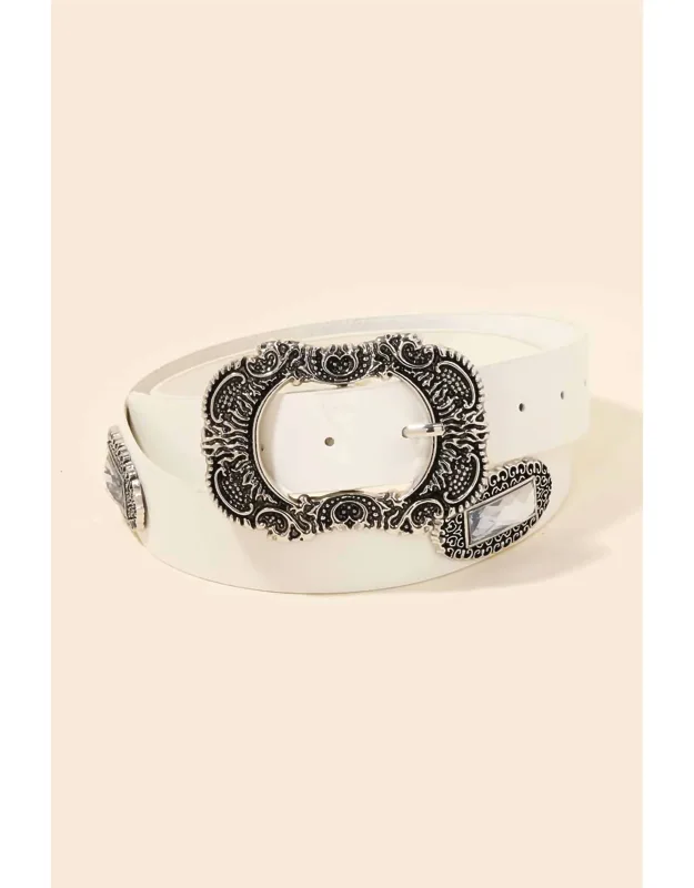 Embellished Western Buckle Belt